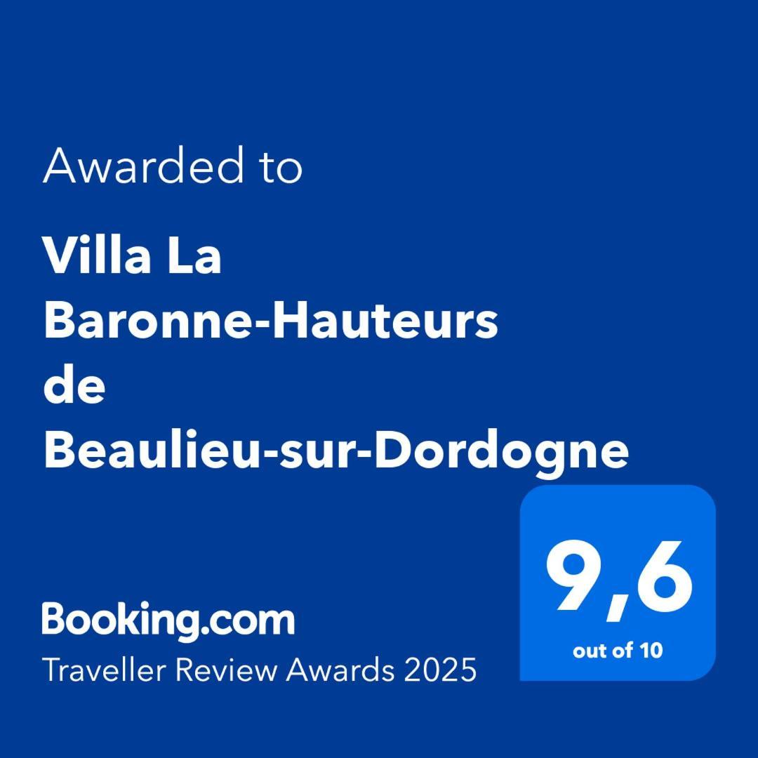 Villa La Baronne-Hauteurs De Beaulieu-Sur-Dordogne Dış mekan fotoğraf